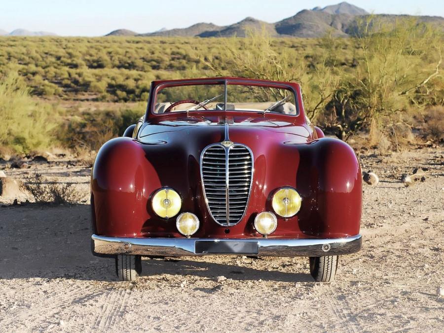  Delahaye 135 M Cabriolet par Pourtout 1948 года  (фото 7 из 9)